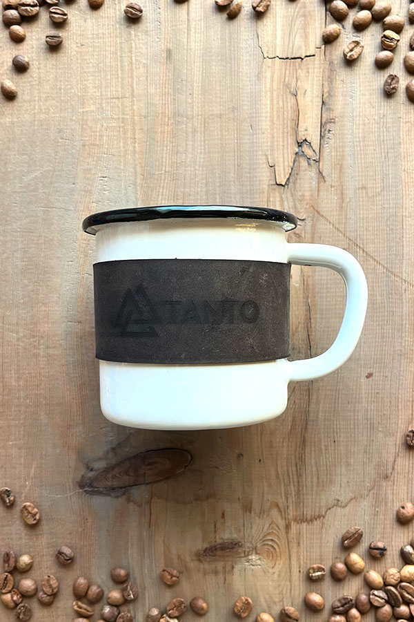 Tanto Bushcraft Emaye Kupa, Beyaz